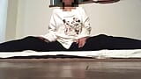 - A cute woman who when she does yoga and touches it and sprees snapshot 1