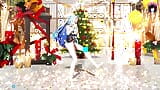 Sexy Teen Elf - Bailando con Lindas Bragas Blancas + Desnudándose Gradualmente (HENTAI 3D) snapshot 3