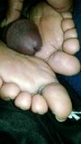 I busted hard on my friend feet snapshot 7