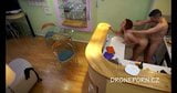 Couple fucking in the kitchen - spy cam porn snapshot 5