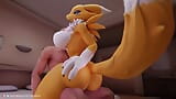 Furry Digimon Renamon ride you snapshot 17