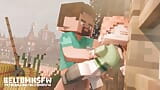 Minecraft Sex Mod Steve se fute cu Alex - Animație (Beltomnsfw) snapshot 3