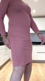 Сисси в длинном розовом платье snapshot 9