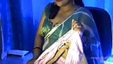 Hot Sensuous Bhabhi Girl Fulfills Her Sex Desire by Opening Her Clothes, Pressing Her Boobs and Drying Her Boobs snapshot 1