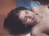 Morena amateur recibiendo masiva facial snapshot 7