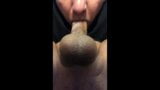 Selfsuck own cock (v5) with cum in mouth and pulsating balls snapshot 5