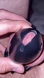 fără atingere, ejaculare mică în cușca de castitate cu pârțuri snapshot 6