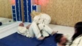 Two kinky chicks know a lot more than karate snapshot 2