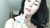 BBW Paige Turnah Teases You with Fantasy Blowjob on Her Fingers snapshot 6