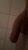 Fat curved cock grows in the shower snapshot 1