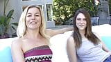 cougar and teen - lesbian lesbo sex - old teaches young snapshot 1