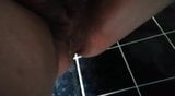 Hairy pussy pee in bad snapshot 2