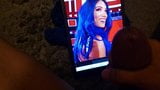 Wwe саша Банковский трибьют спермы snapshot 5