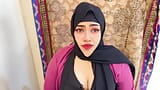 Sexy moslima mooie Arabische milf tante is wanhopig op zoek naar hardcore seks - geweldige neukpartij en meerdere cumshots hebben haar sexy figuur vernietigd snapshot 5