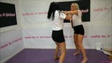 BRA & PANTIES MATCH (STRIP WRESTLING) - Loser gets Diapered snapshot 4