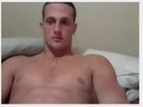 College Football Jock Jerks and Plays with Ass on Webcam snapshot 2