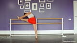 A super hot gymnast Yanna Kokx petite brunette girl snapshot 6