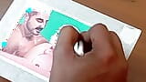 Erotic Art Or Drawing Of a Sexy Indian Woman Having A Steamy Affair with her Two Brother In Laws snapshot 12