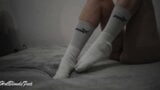 Sexy Blonde In Long Socks, You Need to See It - Miley Grey snapshot 12