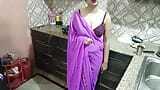 Indian step mom surprise her step son Vivek on his birthday in Kitchen Dirty talk in hindi voice saarabhabhi6 roleplay hot sexy snapshot 5