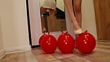 Heels crush balloons. Crushing heels snapshot 1