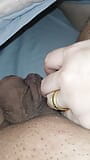 Step mom hand slip under blanket touching step son cock and handjob him slowly snapshot 5