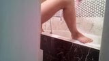 Stepsister shaves her legs in the bathroom snapshot 8