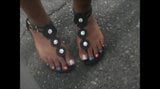 Juanita Sexy Pink And Blue Toes snapshot 8