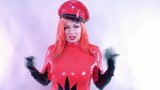 Rubberen catsuit latex fetisj video traag en sexy snapshot 4