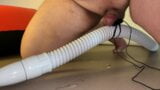 Small Penis With Vibrator Eggs Holding A Vacuum Hose snapshot 10