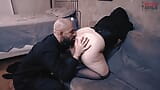 Nun Madalena Taking a Nice Cumshot Inside Her Ass, Very Naughty She Puts the Cum Out While the Priest Watches. snapshot 10