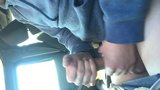 Jerking off in the car snapshot 6