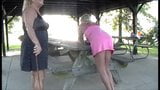 Sissy Husband whipped at Public Park snapshot 3