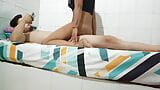 Brünette Teen-Ehefrau mit großen schlaffen Titten aus New York City, USA, wird von einem großen Schwanz gefickt - Full HD snapshot 6