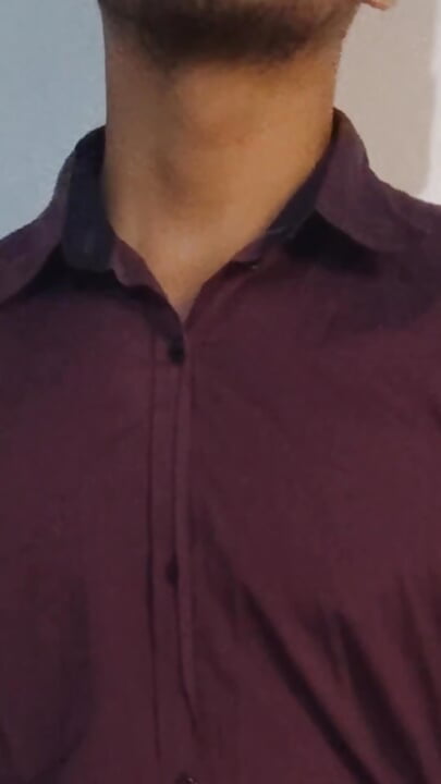 Stud man cums after work