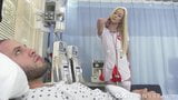 TS nurse Jenna Gargles gargling on cock and getting stuffed snapshot 2