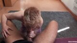 Tall Blond Guy Needs Some Extra Cash, So He Takes The Offer To Stuff A Cock In His Mouth Get Paid - BigStr snapshot 15