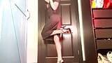 GESCHRÃ¤gerte amateur-goth-milf mit dickEN TITten striptease - greyDesire69 snapshot 18