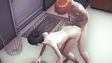 Hentai uncensored 3d - Ema anal in laundry room snapshot 9