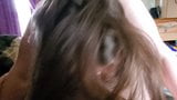 Chica muy peluda chupa y folla a su novio snapshot 9