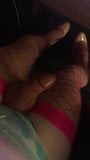 sissy stroking hard clitty to sissy porn snapshot 3