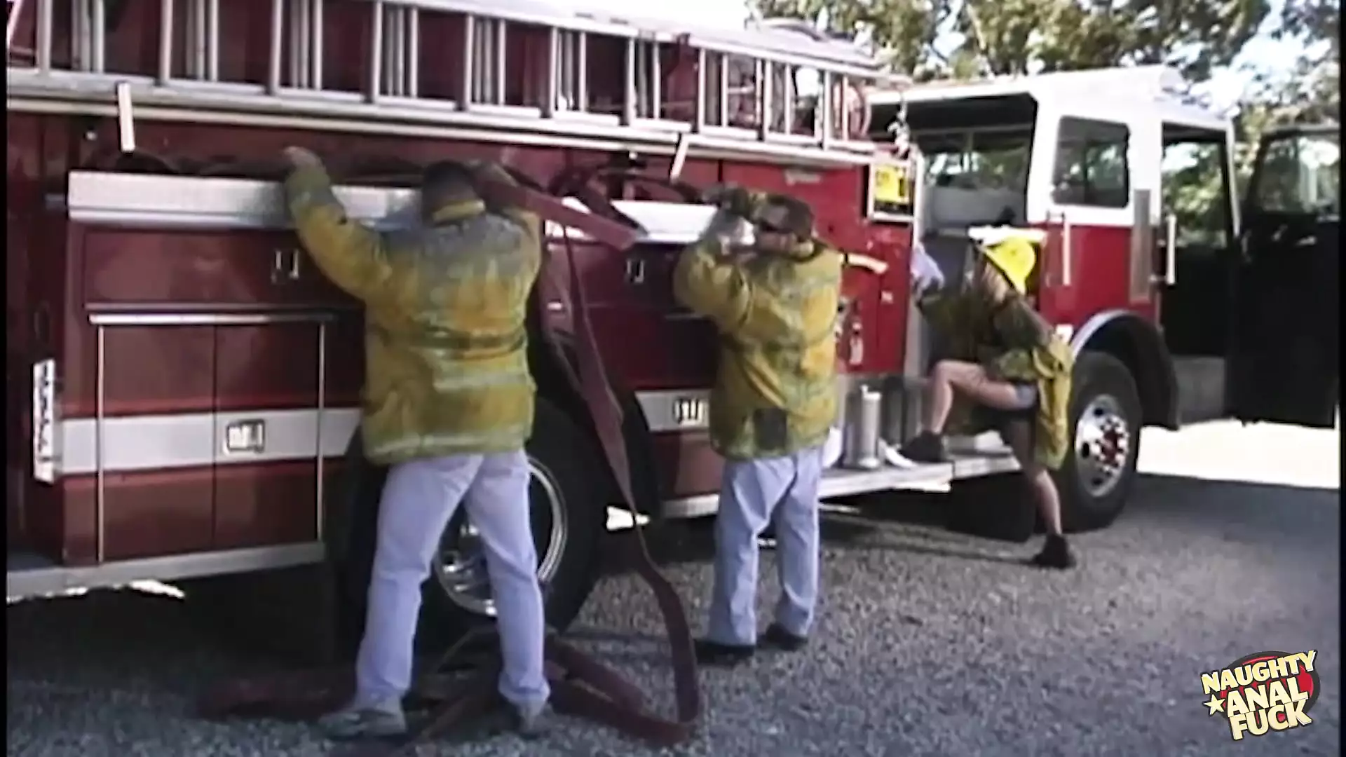 These Super Sexy Firefighters Had Incredible Sex Next To Their Fire 