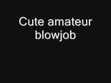Cute amateur blowjob snapshot 1