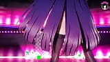 Ado sexy en lingerie noire dansant (3D HENTAI) snapshot 2