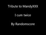 Double Cumshot Tribute to MandyXXX - by Randomscore snapshot 1