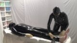 Mrs. Dominatrix and her experiments on a slave. 2 angles snapshot 4