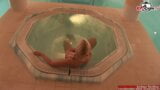天然奶子的金发荡妇在水疗中心被肛交 snapshot 8