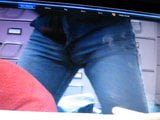 Jacking off in old Levi's jeans snapshot 5
