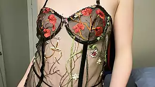 Sexy Lingerie Try-on Haul with Closeups: Amateur Porn feat. Nadia ...