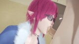 Yaoi Femboy - Rosa Elf Femboy succhia il cazzo del ragazzo gatto snapshot 15